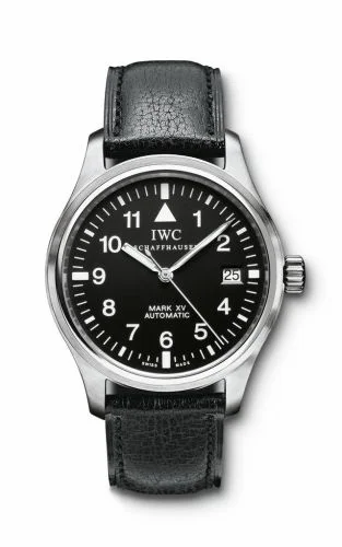 IWC Pilot's Watch Mark XV Stainless Steel / Black / Strap IW3253-01 (3253-01, IW325301)